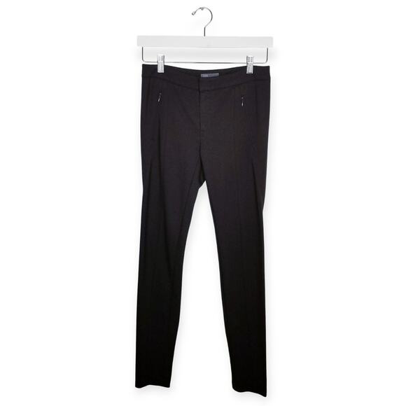 VINCE Mundale Riding Pant Pants Skinny Brown Viscose Blend Ret $225 - Size 6 - Picture 3 of 7
